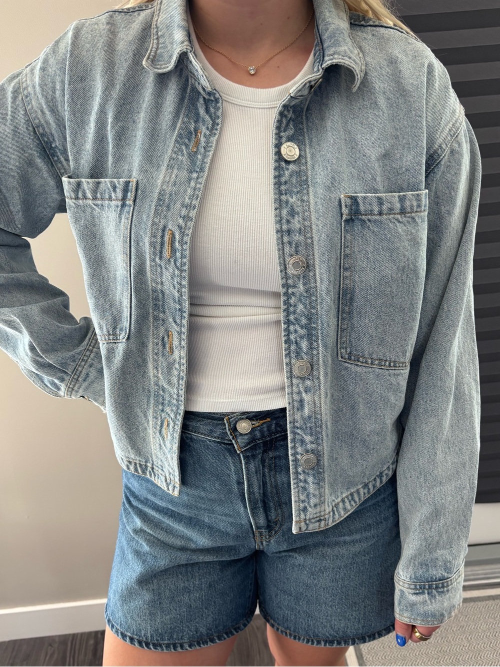Z Supply Cropped Jean Jacket
